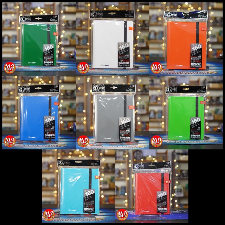 Album sưu tập Eclipse 4-Pocket PRO-Binder - Sức chứa 160 lá bài - Chính hãng Ultra PRO USA