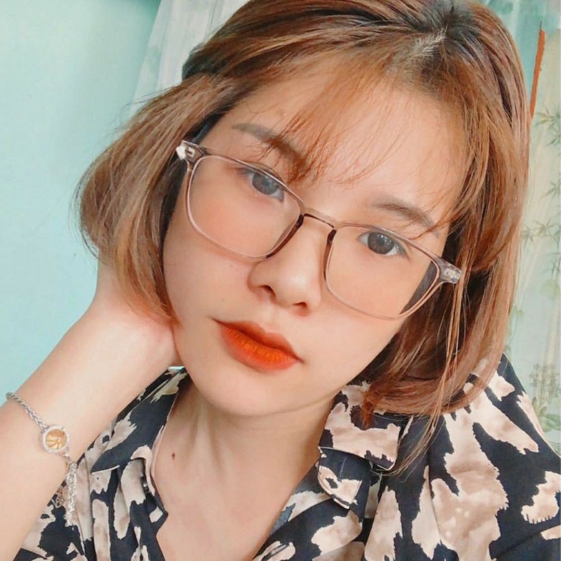 Mắt kính giả cận thời trang cao cấp JJ213 gọng nhựa dẻo, kiểu kình hình vuông đơn giản, tròng 0 độ chống tia UV