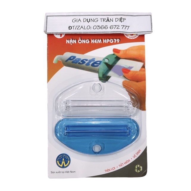 Set 2 ống nặn kem đánh răng hpg179