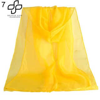 Khăn choàng cổ voan trơn lớn