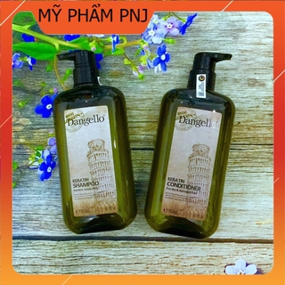 Cặp dầu gội xả siêu mượt D'angello Keratin shampoo & Conditioner 500ml