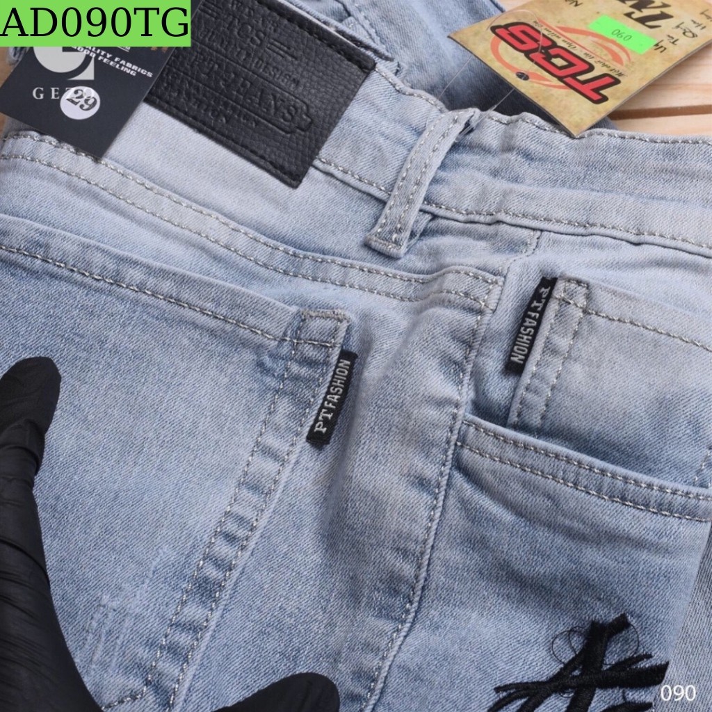 Quần Jean Nam Rách Co Giãn 🔵 𝐅𝐑𝐄𝐄 𝐒𝐇𝐈𝐏 🔵 Quần Bò Nam Hàng Quảng Châu Hpfashion - Qjnhp06 | BigBuy360 - bigbuy360.vn