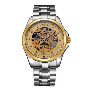 Đồng hồ cơ nam lộ máy 2 mặt cao cấp Tevise 8377