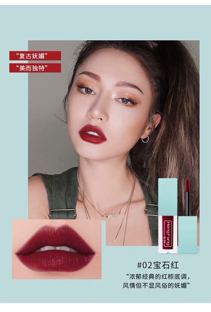 [HÀNG SẴN] SET SON KEM HENG FANG ( VELVET ) | BigBuy360 - bigbuy360.vn