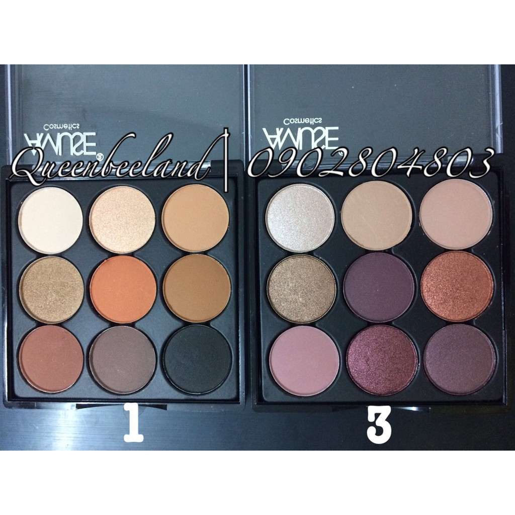 BẢNG PHẤN MẮT AMUSE 9 Color Eyeshadow Kit