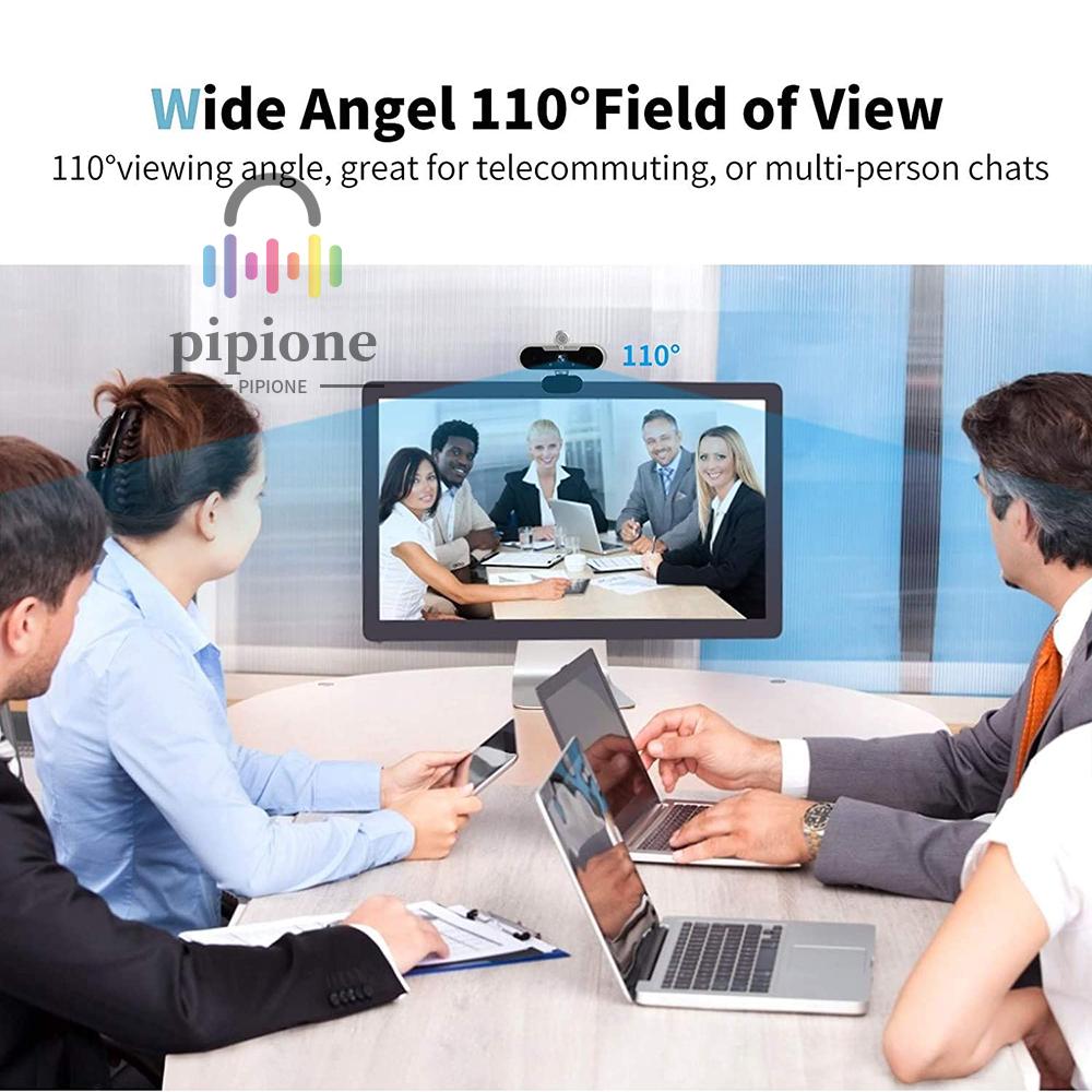 Webcam Hd 1080p 110 ° Gắn Kèm Micro Tiện Dụng | BigBuy360 - bigbuy360.vn