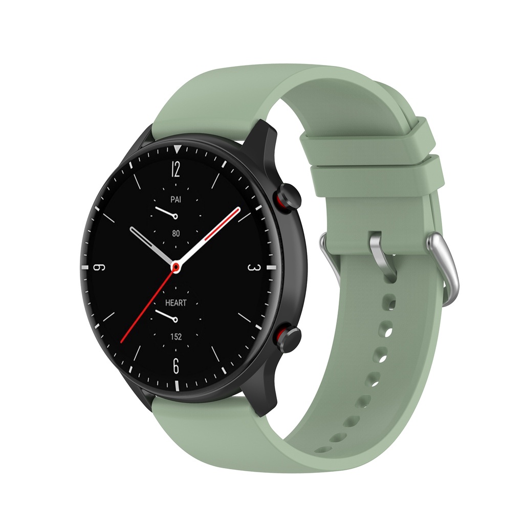 Dây đeo đồng hồ bằng silicon 22mm cho Huami Amazfit GTR 2 2e 47mm/ Amazfit Stratos 3 2 2s Pace