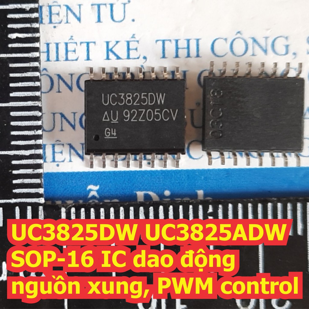 UC3825DW UC3825ADW UC3825 SOP-16 IC dao động nguồn xung, PWM control kde6716