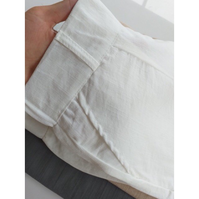 Quần ống rộng lửng -chất liệu đũi nhật ( Giá sỉ + ảnh thật ) | BigBuy360 - bigbuy360.vn