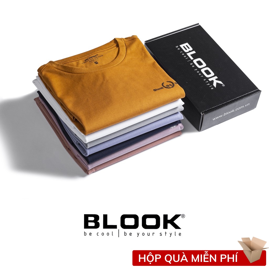 Áo polo nam slimfit BLOOK chất vải thun cá sấu cotton co giản phối kiểu trẻ trung 43833