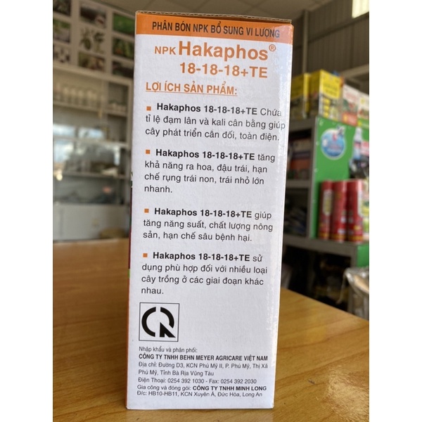 Phân bón lá Bm Hakaphos 18-18-18 + TE
