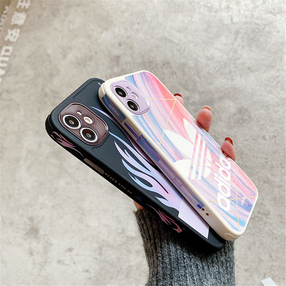 Ốp điện thoại silicon hình sang trọng bảo vệ camera cho IPhone 12pro max 12mini 11Pro Max XS Max XR SE 2020 7 8 Plus | BigBuy360 - bigbuy360.vn