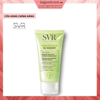 Sữa rửa mặt SVR Sebiclear Gel Moussant ( 50mL )