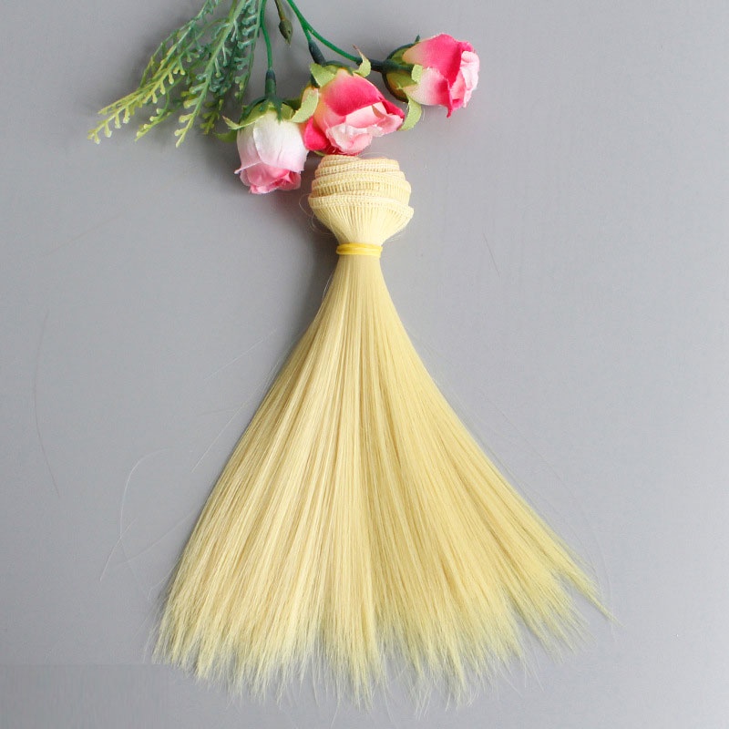 1 Tóc Giả Cho Búp Bê Dài 15*100cm