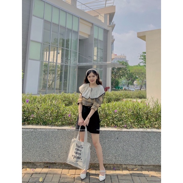 Quần short ngắn tây nữ 5 màu mới về hàng tại shop Pumi