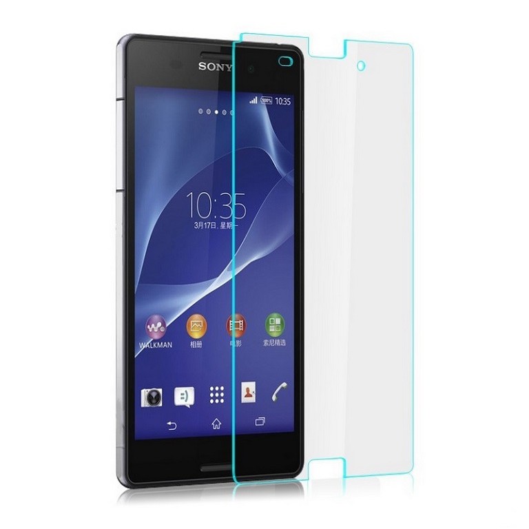 Kính cường lực mặt trước Glass trong suốt đủ các mã Sony, Sony Z3,Sony Z5, Sony XA, Sony XZ, Sony XA Ultra...