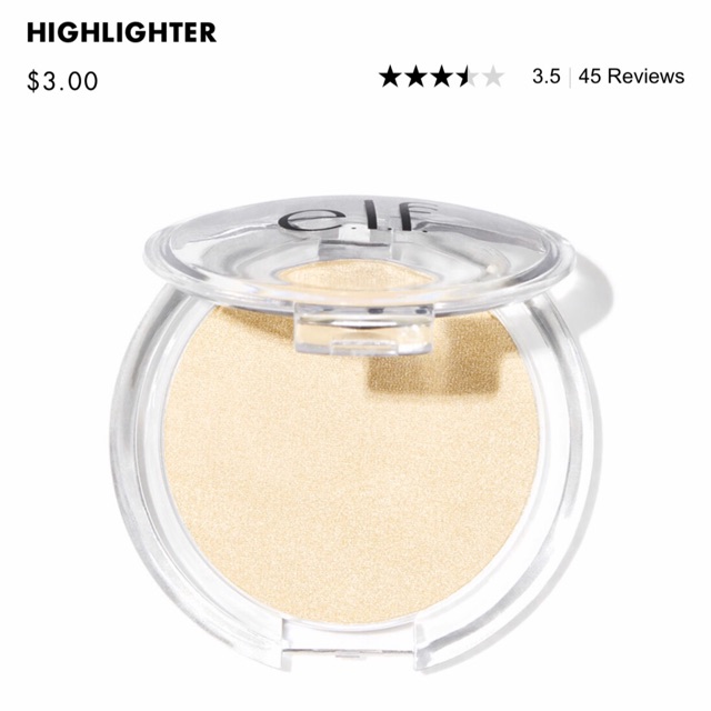 Phấn bắt sáng ELF Highlighter màu White Pearl
