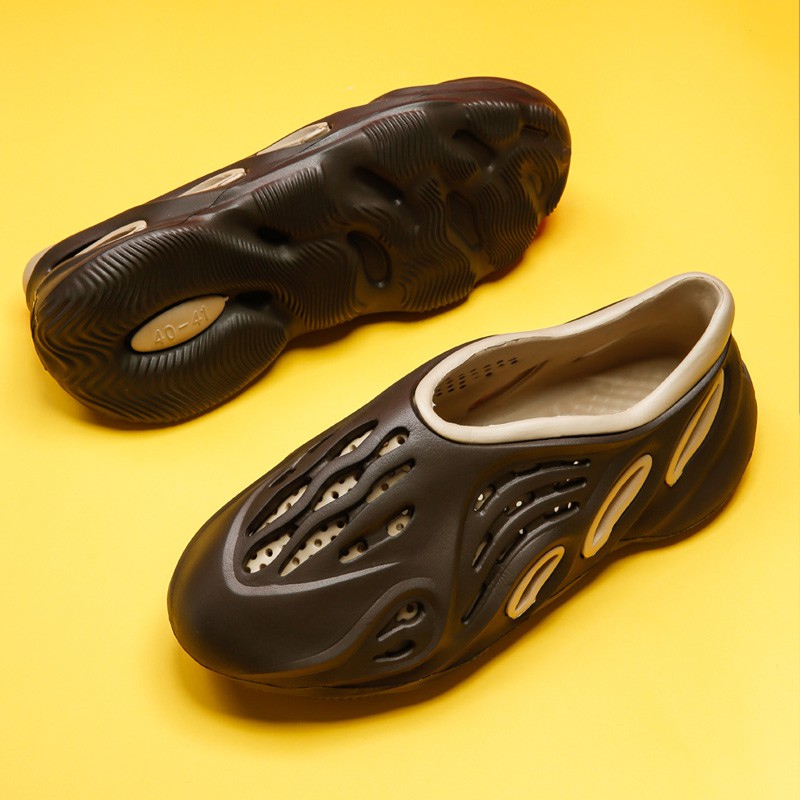 Giày nhựa xốp đi mưa siêu nhẹ chân cho nam và nữ Summer Sandals Beach Purple Sandal