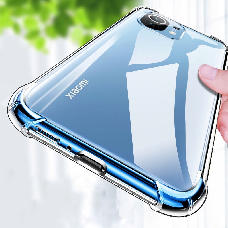 Ốp lưng Redmi K20 / K20 Pro / K30 / Mi 9T / K30 Pro / K40 / K40s /  K50 / K50 Gaming / K60 trong suốt lồi 4 góc