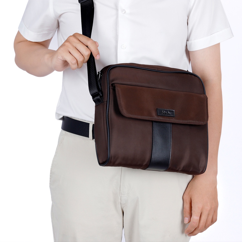 Túi đeo chéo unisex Messenger chất liệu vải cao cấp thương hiệu Blanda 7TNTV108