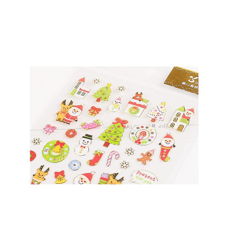 tờ Dán trang trí giáng sinh,,,