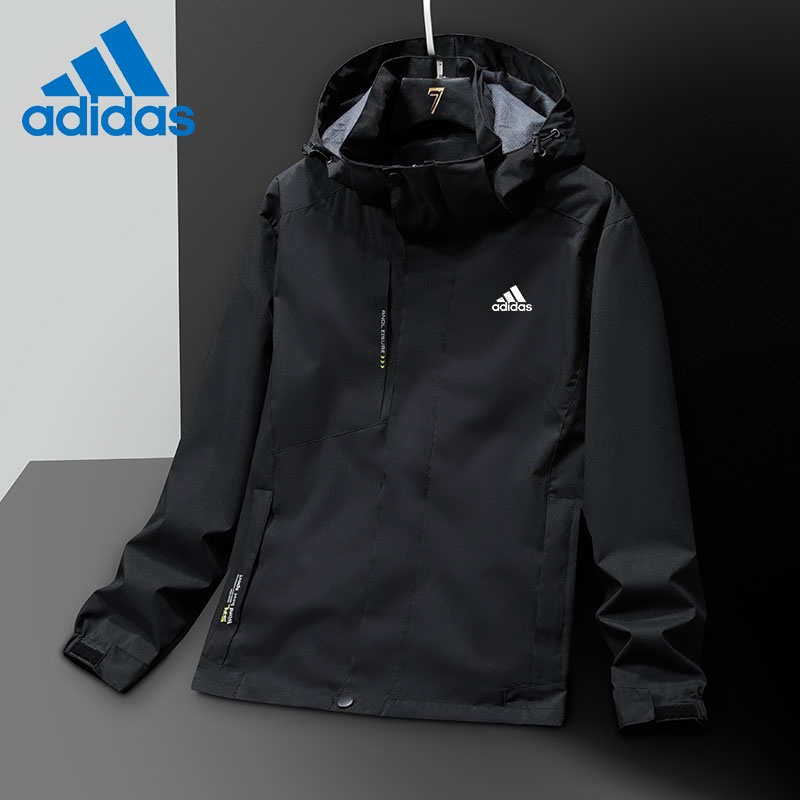 Adidas Áo Khoác Thể Thao Chống Thấm Nước Thời Trang Cho Nam
