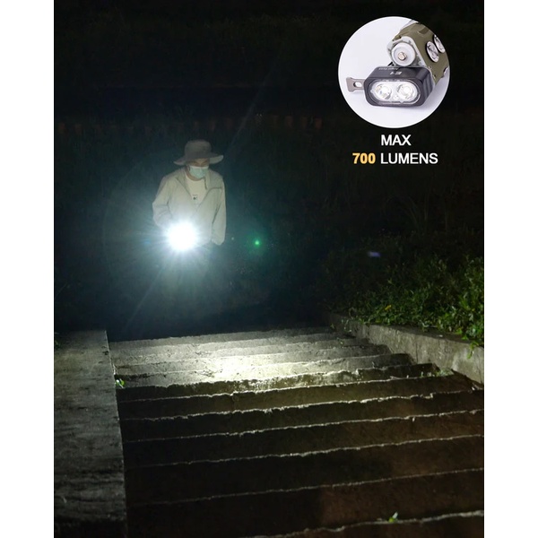 Đèn pin Rovyvon Angel Eyes E1 Hybrid Keychain Flashlight