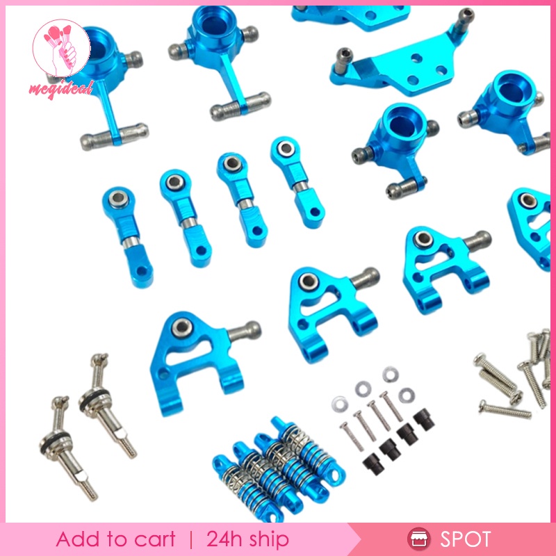 Set 1 Bộ Giảm Xóc Trước Và Sau Cho Xe Điều Khiển Wltoys P939 K979 K989 K999 K969 1 / 28 RC