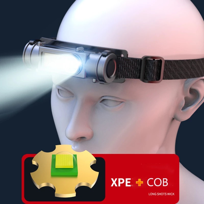 Đèn Pin Đeo Đầu Siêu Sáng Có Thể Sạc Lại Được