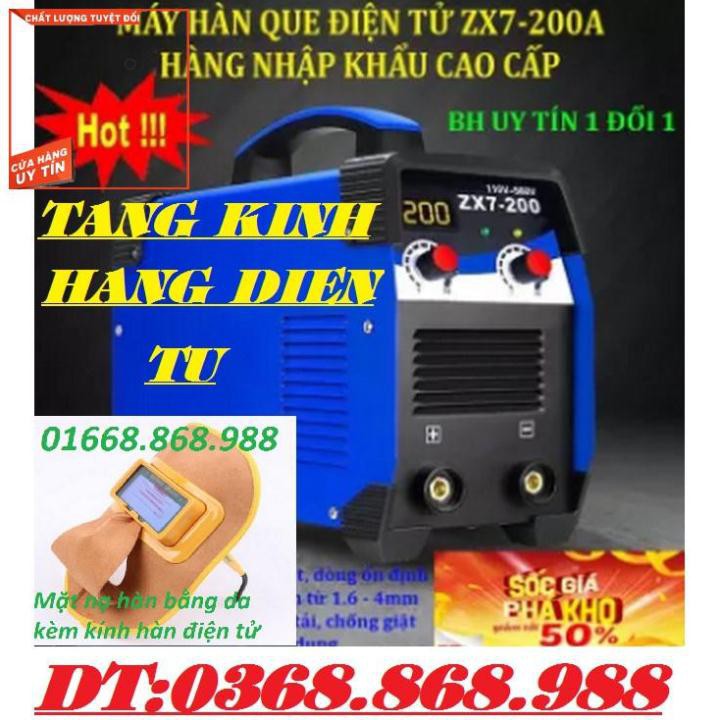 Máy hàn mạch điện tử mini , May han mag - CHỌN NGAY MÁY HÀN QUE ĐIỆN TỬ ZX7-200A,Tặng kính hàn điên tử - Máy hàn HKNM Gi