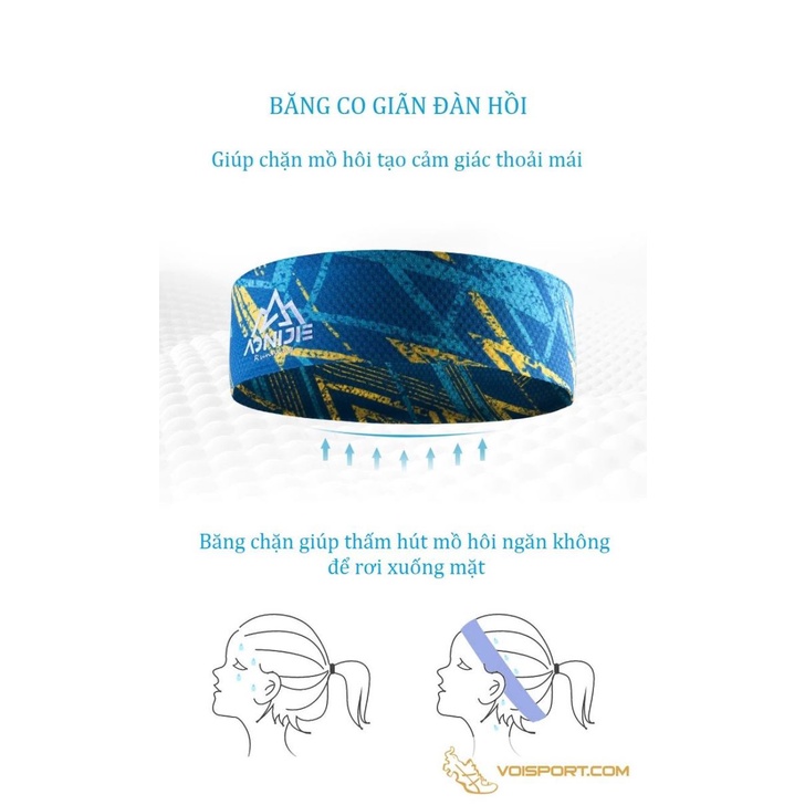 Băng chặn mồ hôi Aonijie E4903