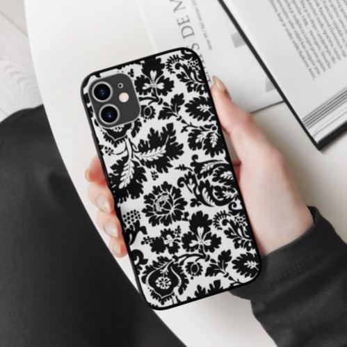 Ốp lưng iphone hình flower black collage art minimalism đẹp sang chảnh  cho các dòng SAMSUNG PAP20210799