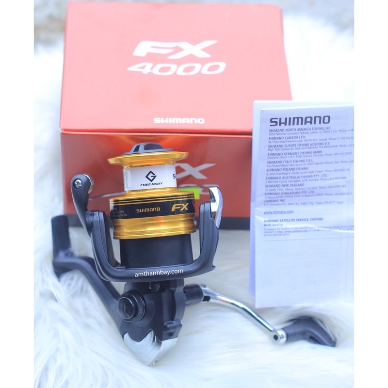 Máy câu Shimano FX 4000 chất lừ