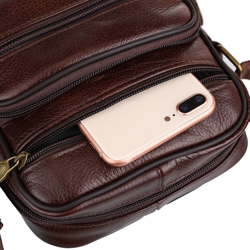 Túi xách da bò đeo chéo thời trang công sở cho nam | BigBuy360 - bigbuy360.vn