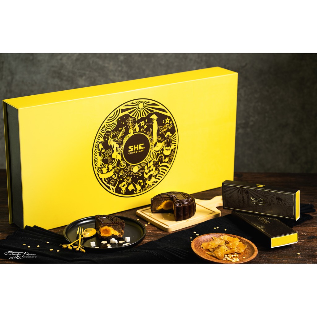 Combo Bánh Trung Thu Quà Tặng Cao Cấp Trăng Vàng (SHE Chocolate) | BigBuy360 - bigbuy360.vn