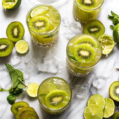 [Hộp 1 Lít] NƯỚC ÉP KIWI &amp; TRÁI CÂY [Thailand] TIPCO Fruit Juice (halal)