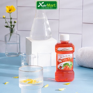 Nước Súc Miệng Trầu Cau Bạc Hà Vị Dâu Nutri Mart