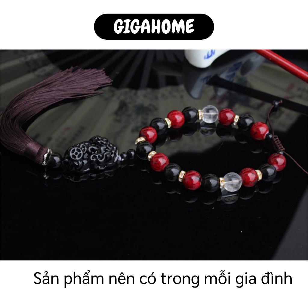 Vòng hạt phong thủy xe hơi  GIÁ VỐN  Vòng tay chuỗi hạt phong thủy xe ô tô, bình an và may mắn 8976