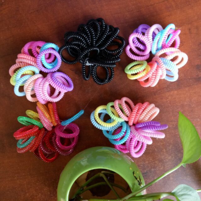 Sỉ 100 dây cột tóc lò xo đủ size