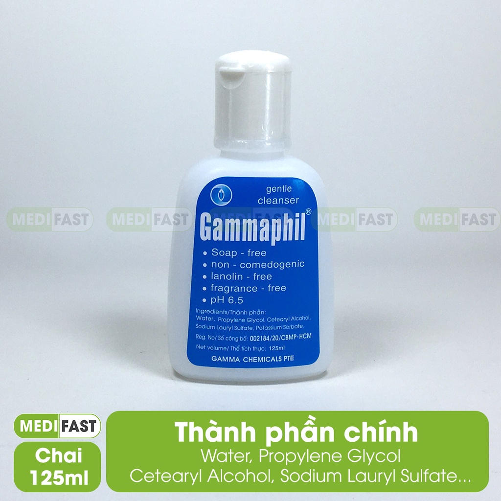 Sữa rửa mặt Gammaphil - Dùng Được Cho Cả Da Nhờn Và Da Khô