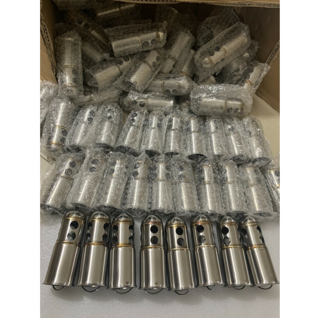 Tiêu Pô Đút Trong Màng Lọc Tổ Ong Xịn Inox 304 Họng 51mm