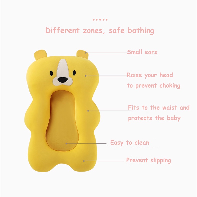 Đệm lót bồn tắm em bé phối chống trượt đa năng tiện lợi