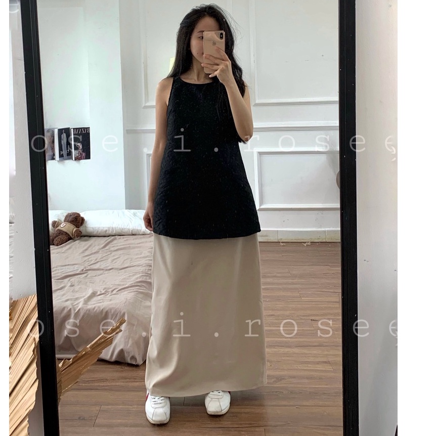 Chân vây linen dáng dài