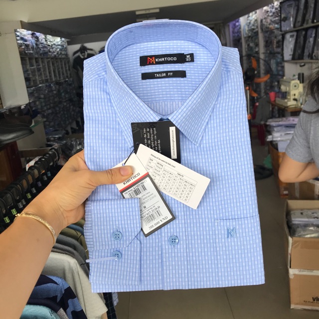 Size M/40 ( 56-64kg) áo Khatoco dài tay