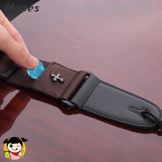 Dây đeo đàn guitar thiết kế phong cách cổ điển