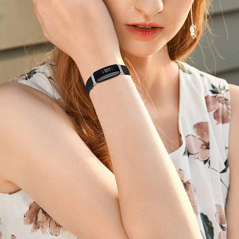 Dây Đeo Mềm Co Giãn Thay Thế Cho Đồng Hồ Thông Minh fitbit inspire 2 / inspire hr