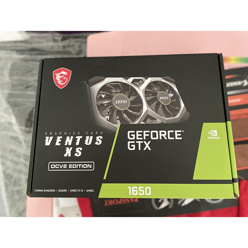 Card màn hình MSI GTX 1650 D6 VENTUS XS 4G OCV2 | BigBuy360 - bigbuy360.vn