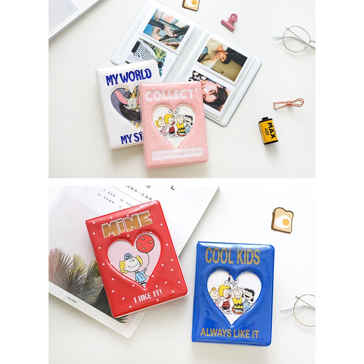 ALBUM INSTAX MINI (65 ảnh) - HEART COVER ALBUM