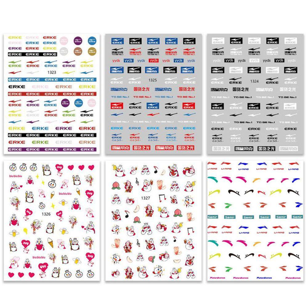 Miếng Dán Móng Tay Hình Mặt Cười Dễ Thương