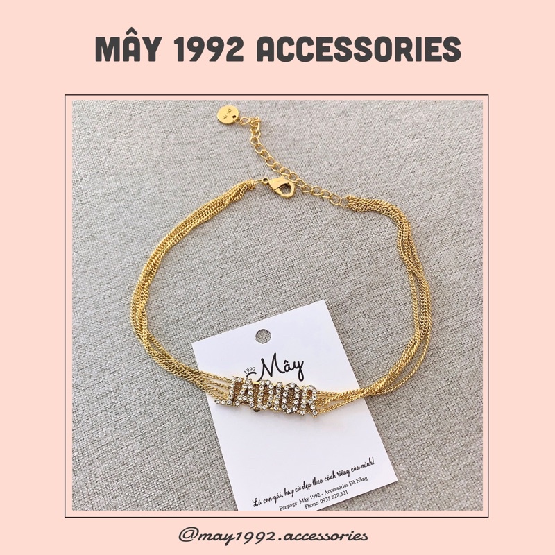 (Ảnh thật) vòng cổ choker thời trang thương hiệu Jadio đẹp may1992.accessories